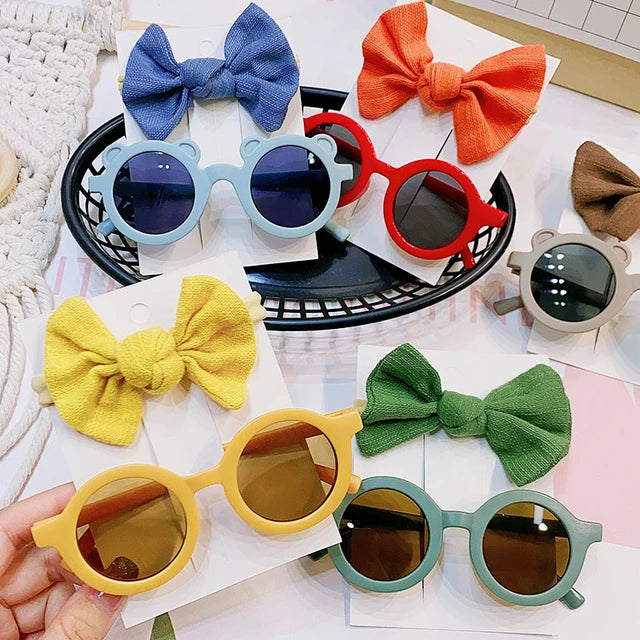 Children Hair Band And Glasses