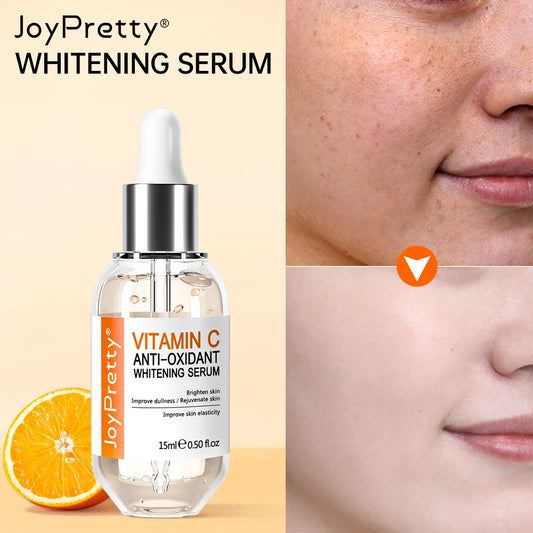 Vitamin C Serum for Face Whitening Dark Spot Remover Hyaluronic Acid Facial Essence Skin Care Beauty Korean Cosmetics