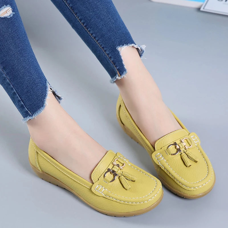 Women Shoes Slip On Loafers For Ballet Flats Women Moccasins Casual Sneakers Zapatos Mujer Flat Shoes For Women Casual Shoes
